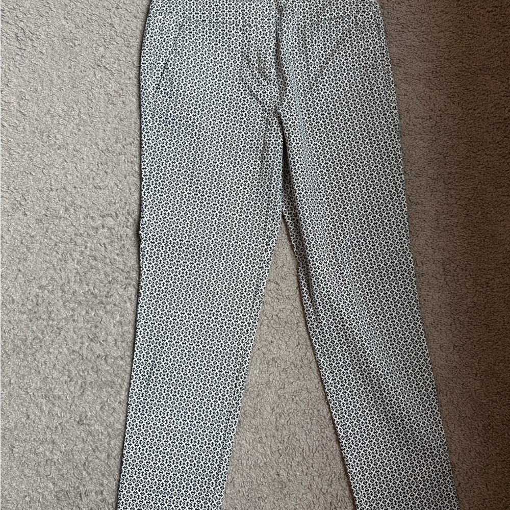 Willi Smith Women’s Monochrome Patterned Chinos